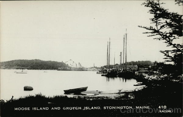 Moose Island and Grotch Island Stonington Maine