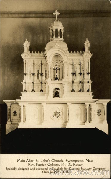 St. Johns Church - Main Altar Swampscott Massachusetts
