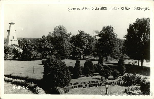 Dillsboro Health Resort - Grounds Indiana