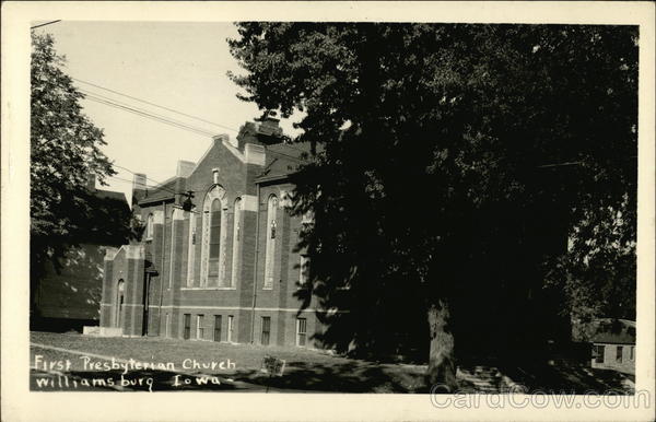 First Presbyterian Church Williamsburg Iowa