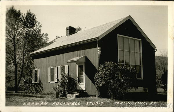 Norman Rockwell Studio Arlington Vermont