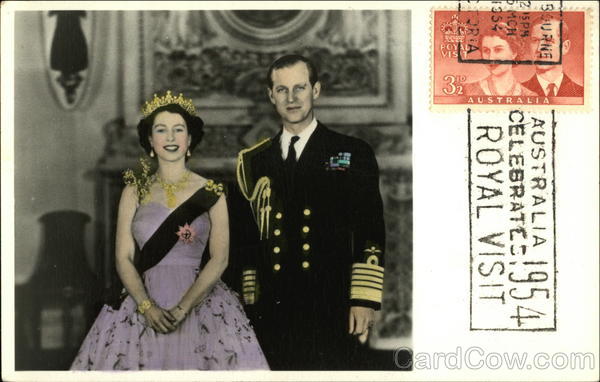 Her Majesty Queen Elizabeth II and Duke of Edinburgh - Royal Visit to Australia Melborne