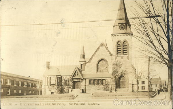 Universalist Church Norwood Massachusetts