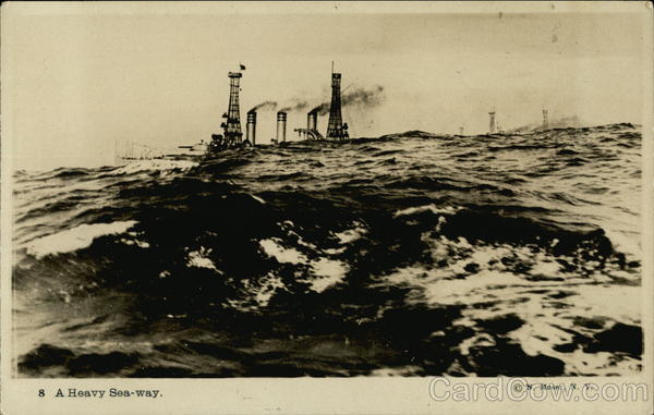 A Heavy Sea Way Boats, Ships