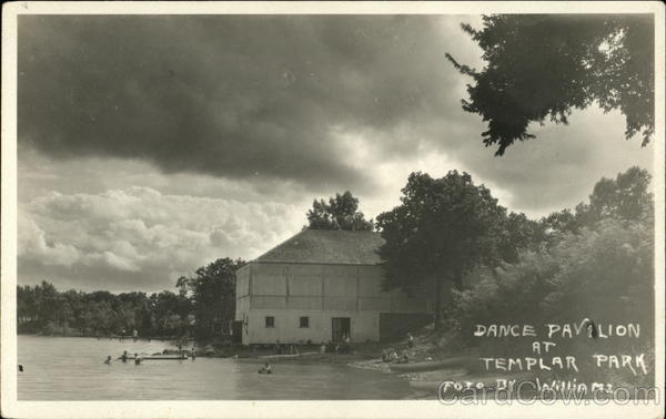 Dance Pavilion at Templar Park Spirit Lake Iowa