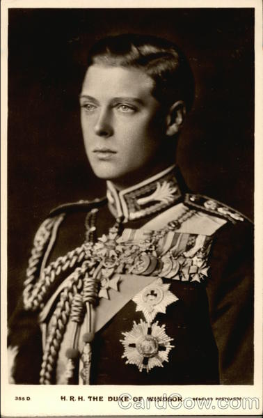 H.R.H. The Duke of Windsor Royalty