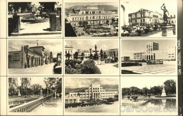 Structures of Saltillo Coahuila Mexico