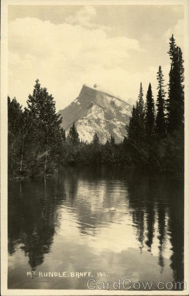 Mount Rundle Banff AB Canada Alberta