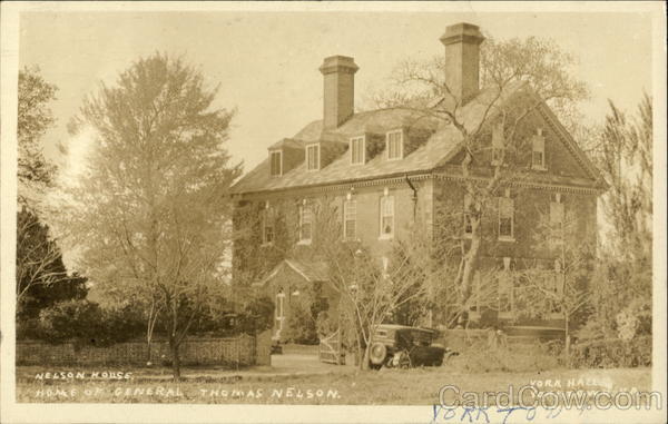 Nelson House Yorktown Virginia