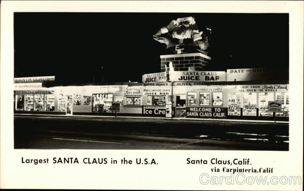 Largest Santa Claus in the USA Carpinteria California