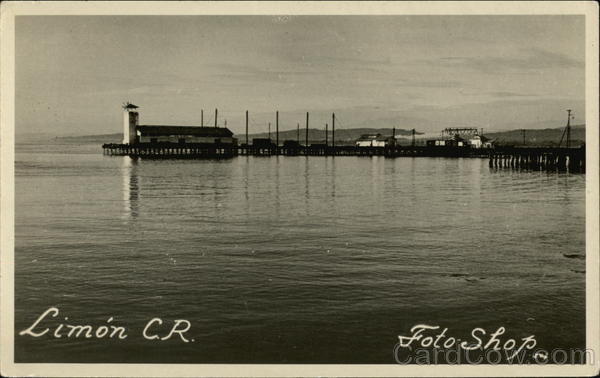 Harbor Limon Costa Rica Central America