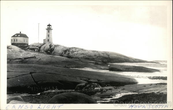 Lighthouse Peggy's Cove NS Canada Nova Scotia