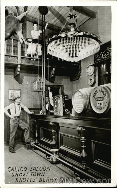Knott's Berry Farm - Ghost Town, Calico Saloon Buena Park California