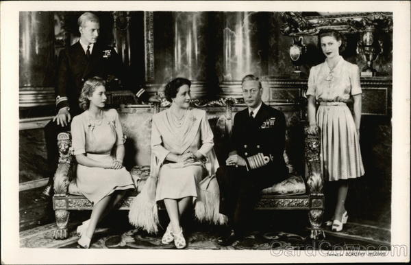 King George VI and Queen Elizabeth Royalty