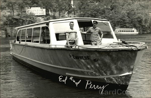 Ed and Perry on Boat Boats, Ships