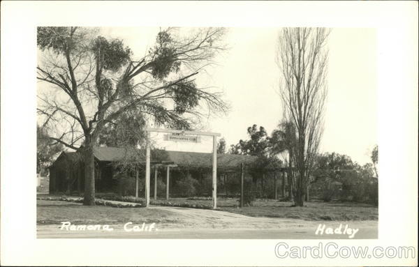 Ramona Women's Club California