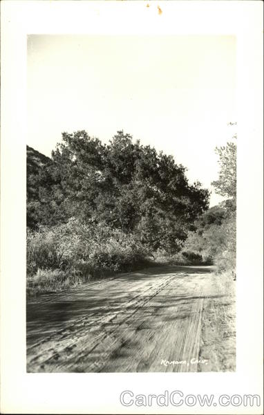 Country Road Ramona California