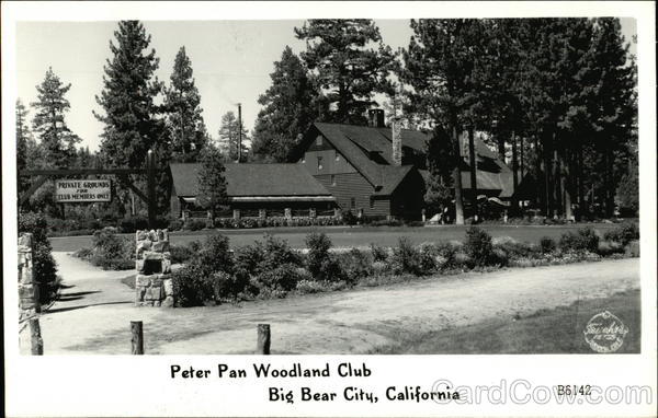 Peter Pan Woodland Club Big Bear City California