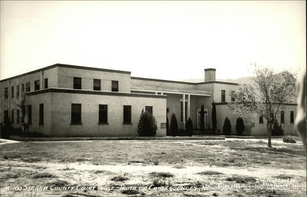 Sierra County Court House Truth or Consequences New Mexico