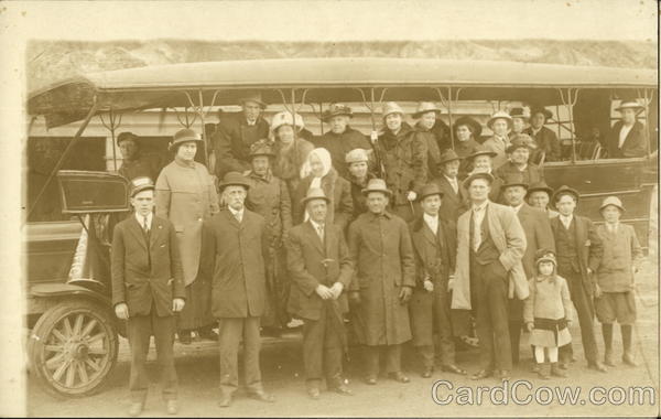 Portrait of People in Touring Bus