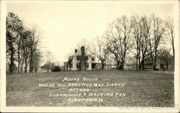 Moore House Yorktown Virginia
