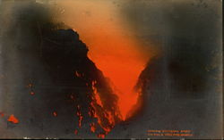 Kilauea Volcano - Hawaii National Park Postcard