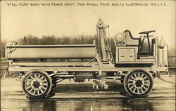 Steel Dump Body With Power Hoist Four Wheel Drive Auto Co Postcard