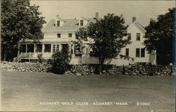 Acoaxet Golf Club Postcard