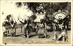 Apache Devil Dance Postcard