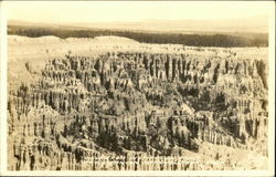 View from Inspiration Point Postcard