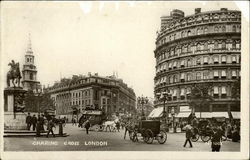Charing Cross London, England Postcard 