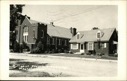 Methodist Church & Parsonage Postcard