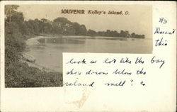 View of Bay Kelleys Island, OH Postcard Postcard