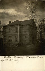 Delta School House Postcard