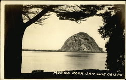 Morro Rock, San Luis Obispo Postcard