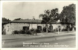 Ramona's Marriage Place Postcard