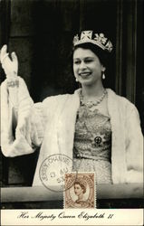 Her Majesty Queen Elizabeth II Royalty Postcard Postcard