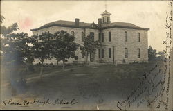 Chase Co. High School Postcard