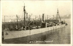 USS Ohioan (Troopship) Postcard