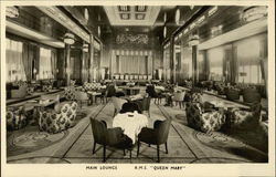 Main Lounge R.M.S. Queen Mary Main Lounge R.M.S. Queen Mary