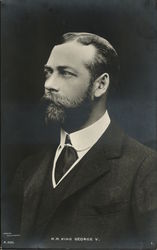 H.M. King George V Royalty Postcard Postcard