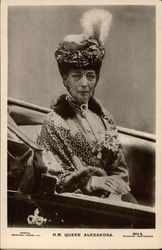 H.M. Queen Alexandra Postcard