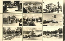 Structures of Saltillo Postcard