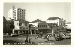 Largo Da Prefeitura Sao Leopoldo, Brazil Postcard Postcard