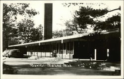 Hospital View Midland, MI Postcard Postcard