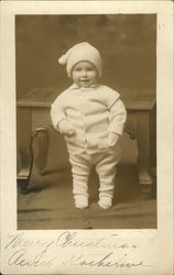 Photograph of Toddler Babies Postcard Postcard