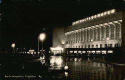 Tempelhof, Flughafen Berlin, Germany Postcard Postcard
