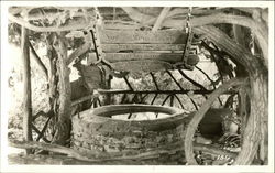 The Wishing Well at Ramona's Marriage Place Postcard