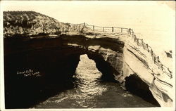 Sunset Cliffs Point Loma, CA Postcard Postcard