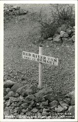 Boothill Graveyard Tombstone, AZ Postcard Postcard